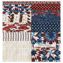Load image into Gallery viewer, Stars &amp; Stripes II - 10 Inch Stacker (Layer Cake)
