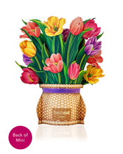 Load image into Gallery viewer, Fresh Cut Paper Bouquet - MINI Festive Tulips
