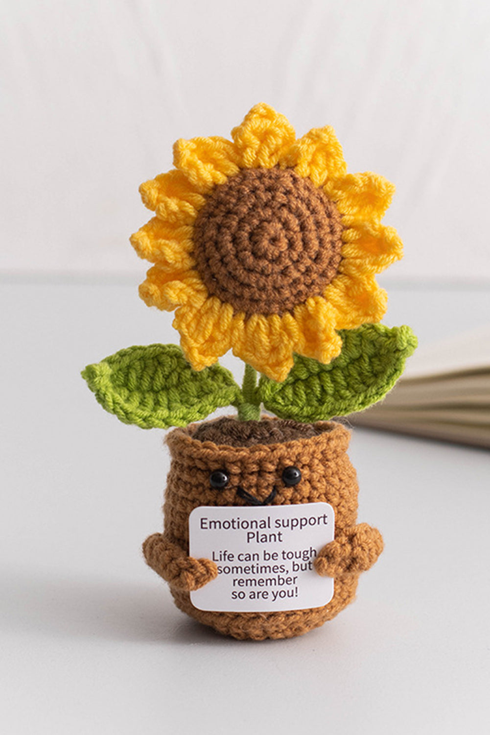 potted plant crochet Crochet Emotional Support Potted Plant – Summit St Shop