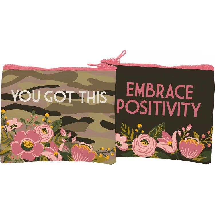 You Got This/Embrace Positivity Zipper Wallet