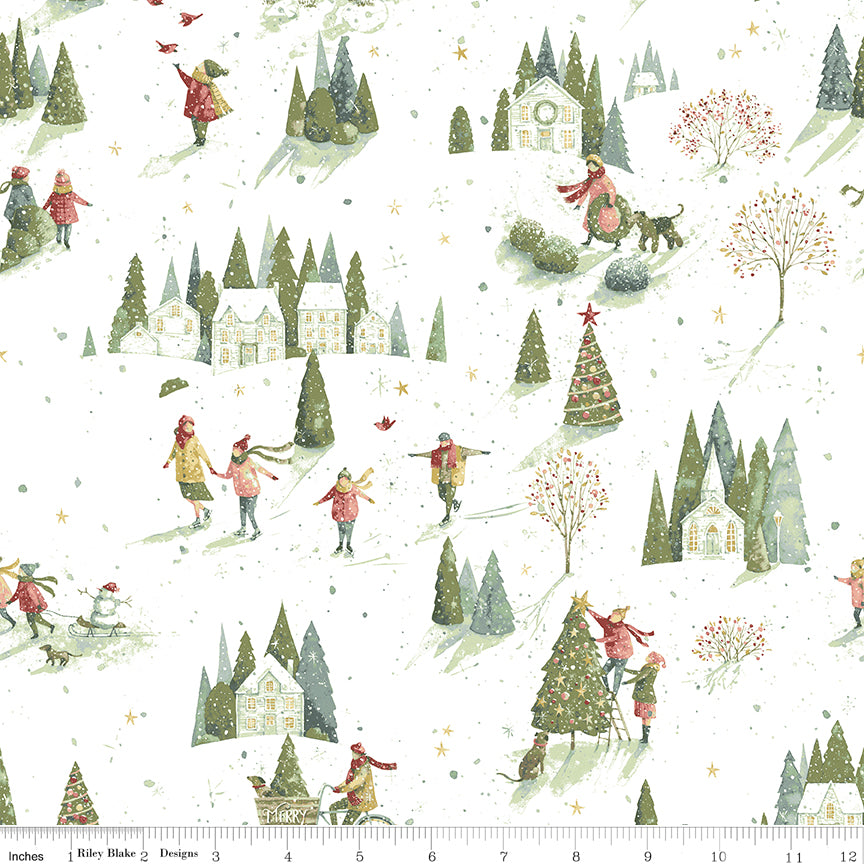 Snow Winter Scene - Magical Winterland