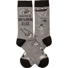 Load image into Gallery viewer, I&#39;d Rather Be Anywhere Else Socks

