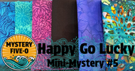 Stained Glass 6 Fat Quarter Bundle - Pot O' Luck Mini Mystery