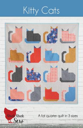 Kitty Cats Quilt Pattern - Cluck Cluck Sew