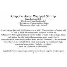 Load image into Gallery viewer, Chipotle Bacon Wrapped Shrimp
