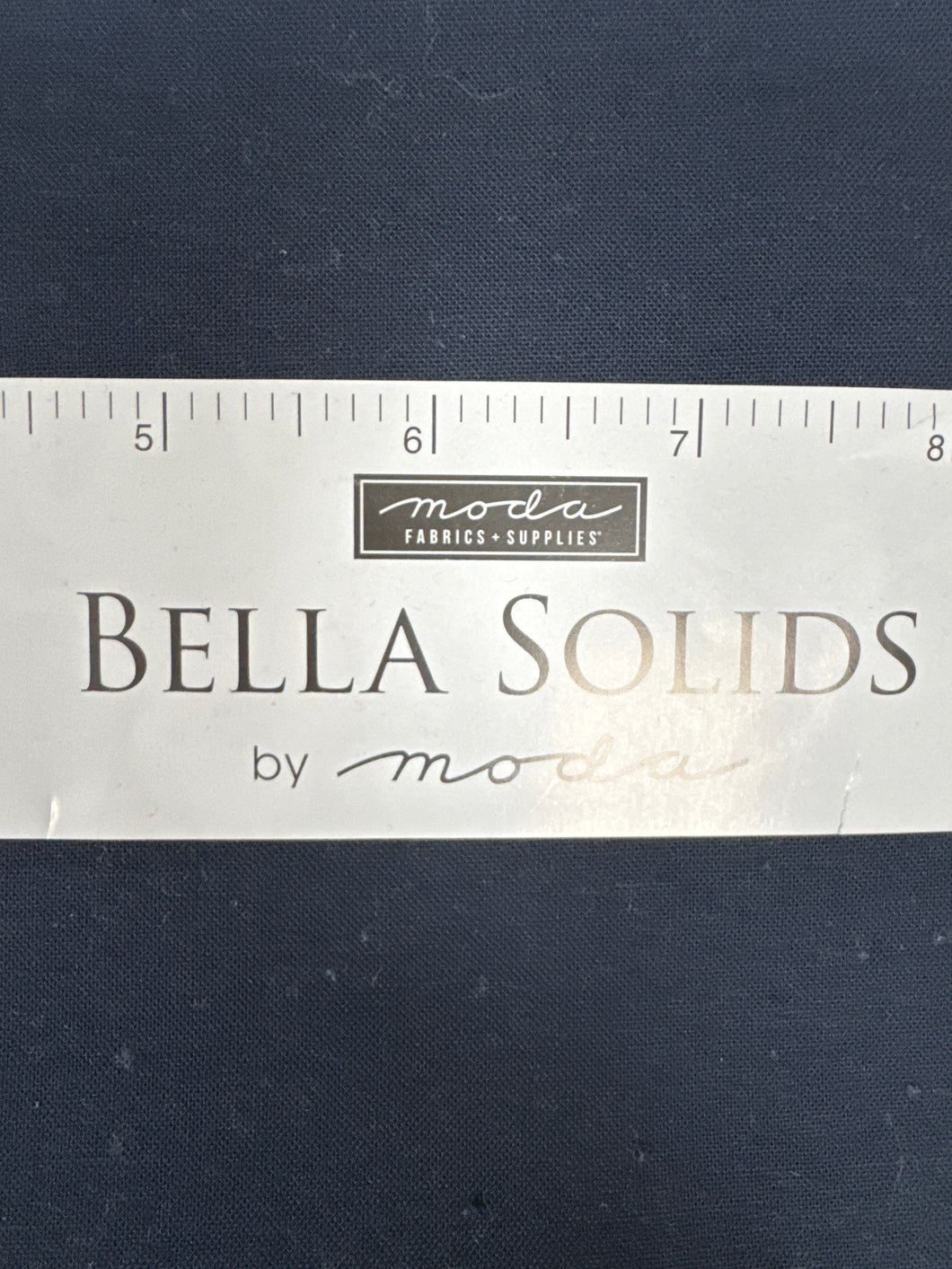 Navy Bella Solids 5 Inch Stacker (Charm Pack)