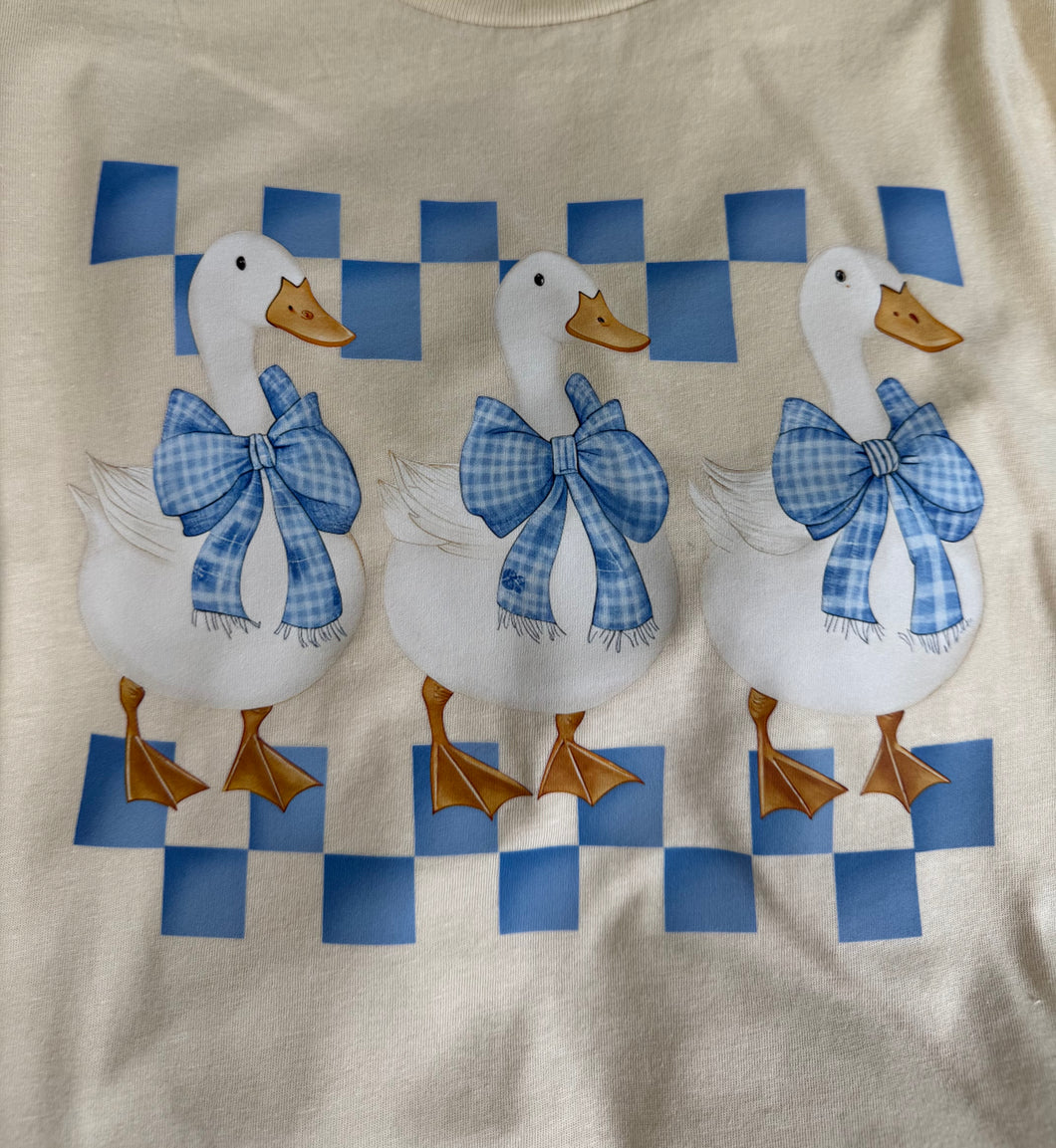 Country Goose Cream T-Shirt