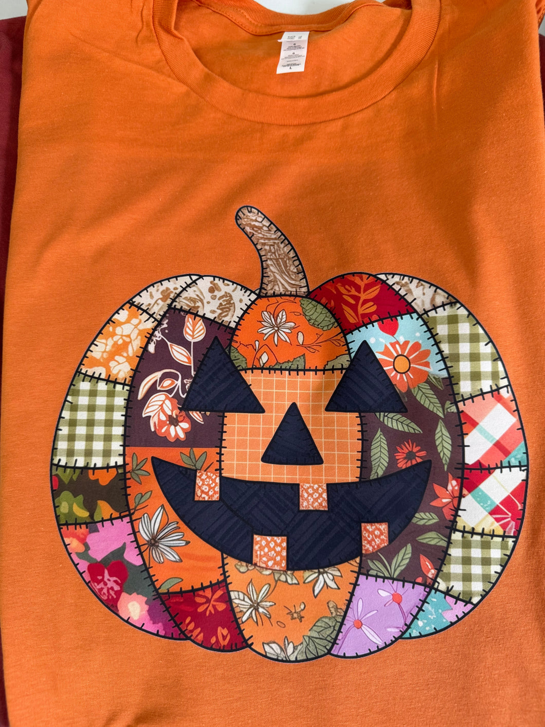 Patchwork Jack Orange T-Shirt