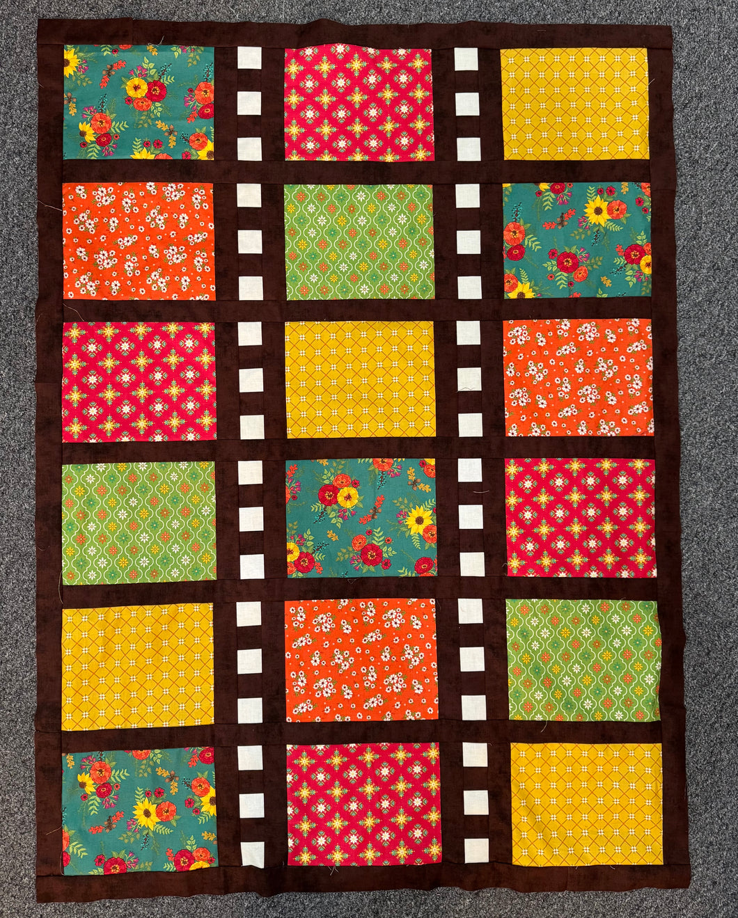 Fall Floral - Newsflash Quilt Kit