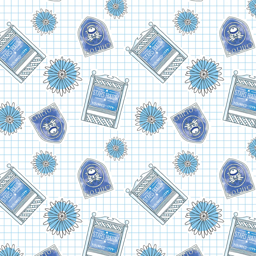 White Soft Wash Stars Hollow - Gilmore Girls Collection 2