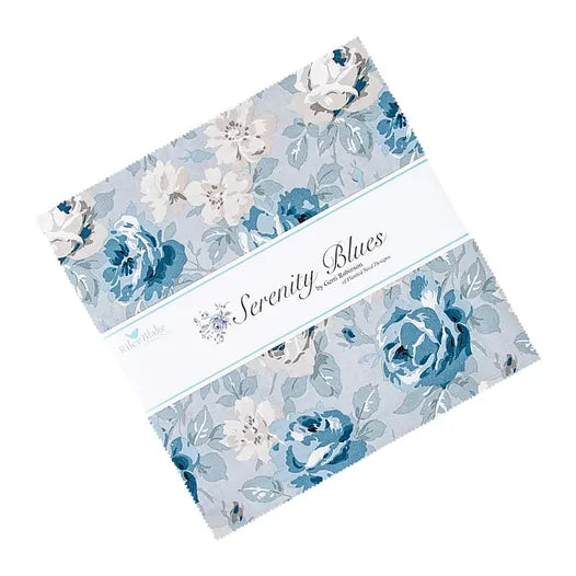 Serenity Blues - 10 Inch Stacker (Layer Cake)