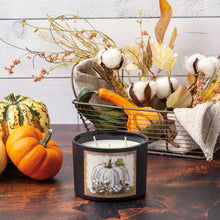 Load image into Gallery viewer, Pumpkin Spice - White Pumpkin Jar Candle
