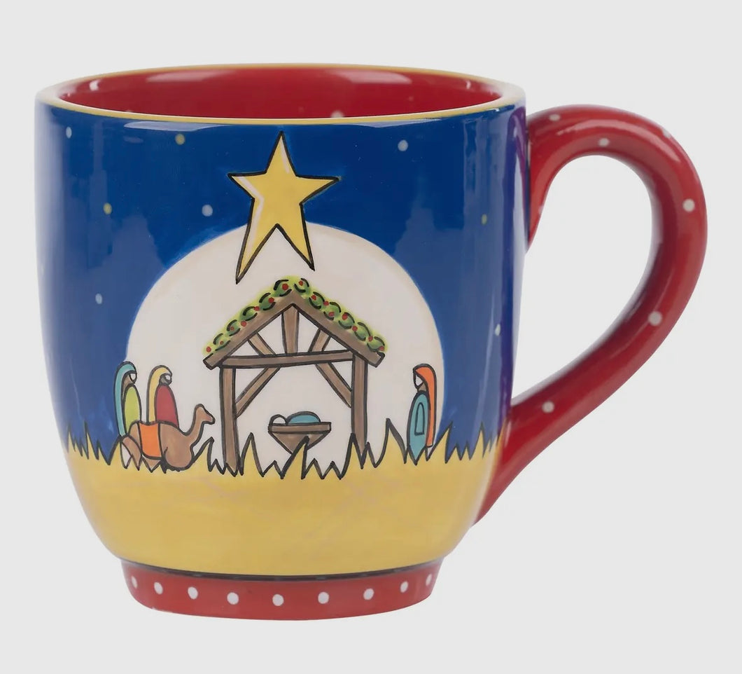 Oh Holy Night Nativity Mug