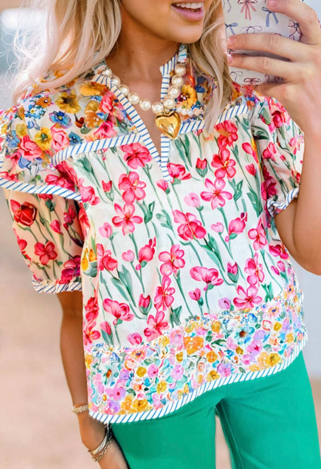 Flower Garden Top