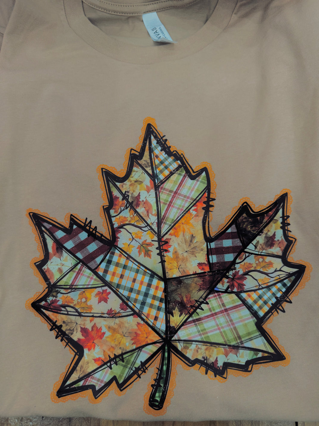 Patchwork Maple T-Shirt