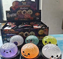 Load image into Gallery viewer, Halloween Glitter Gel Mystery Squishy Bun Dumpling
