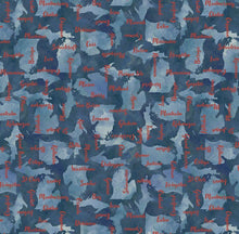 Load image into Gallery viewer, Lake Blue Michigan&#39;s Counties - All Michigan Shop Hop 2025
