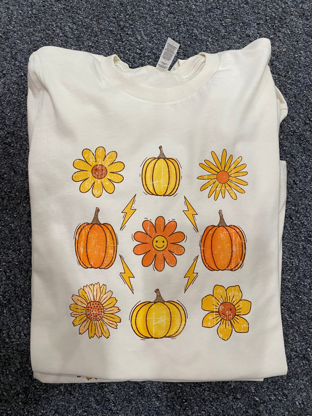 Daisies Sunflowers & Pumpkins -Shirt