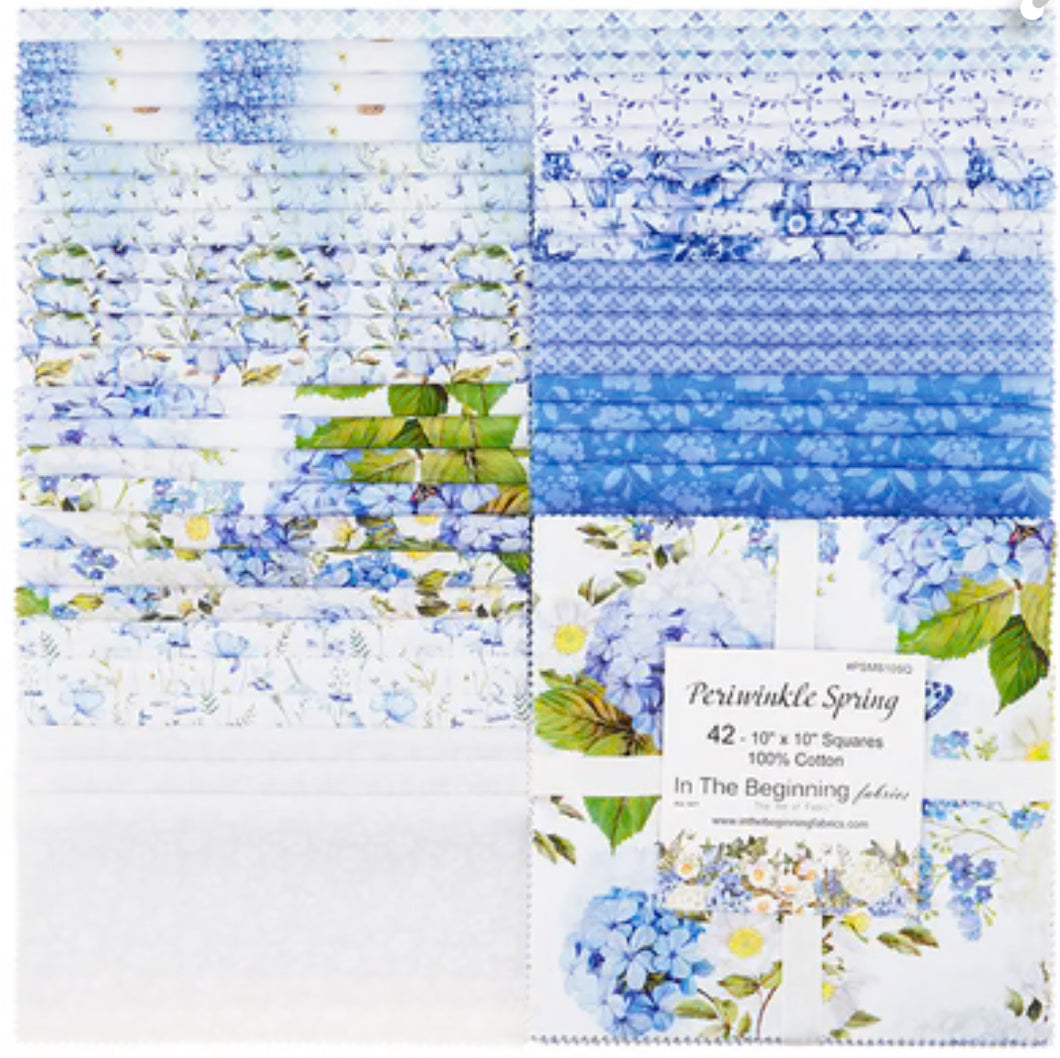Periwinkle Spring 10 Inch Stacker (Layer Cake)