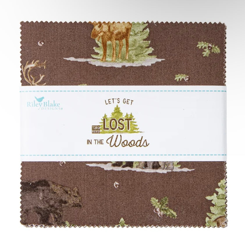 Let's Get Lost In The Woods 5 Inch Stacker (Charm Pack)