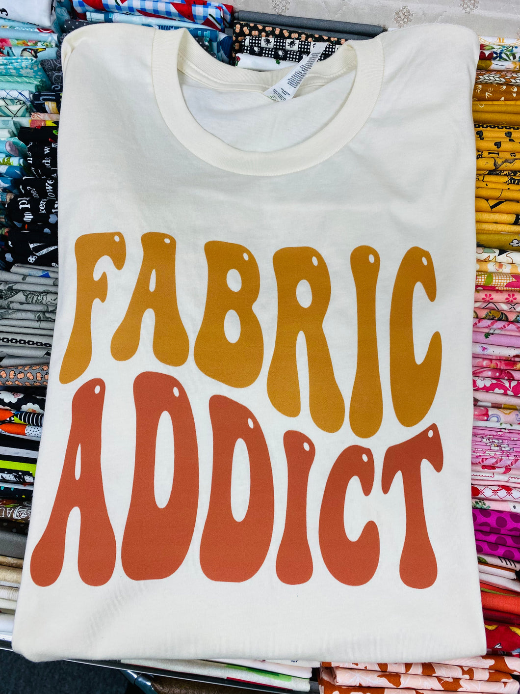 Fabric Addict T-Shirt - Natural