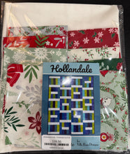 Load image into Gallery viewer, Mistletoe &amp; Holly - Hollandale Quilt Kit
