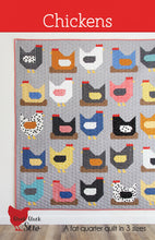 Load image into Gallery viewer, Chickens Quilt Pattern - Cluck Cluck Sew
