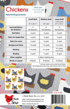 Load image into Gallery viewer, Chickens Quilt Pattern - Cluck Cluck Sew
