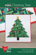 Load image into Gallery viewer, Mini Christmas Tree Quilt Pattern - Cluck Cluck Sew
