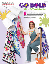 Load image into Gallery viewer, Go Bold With 3-Yard Quilts - Donna Robertson
