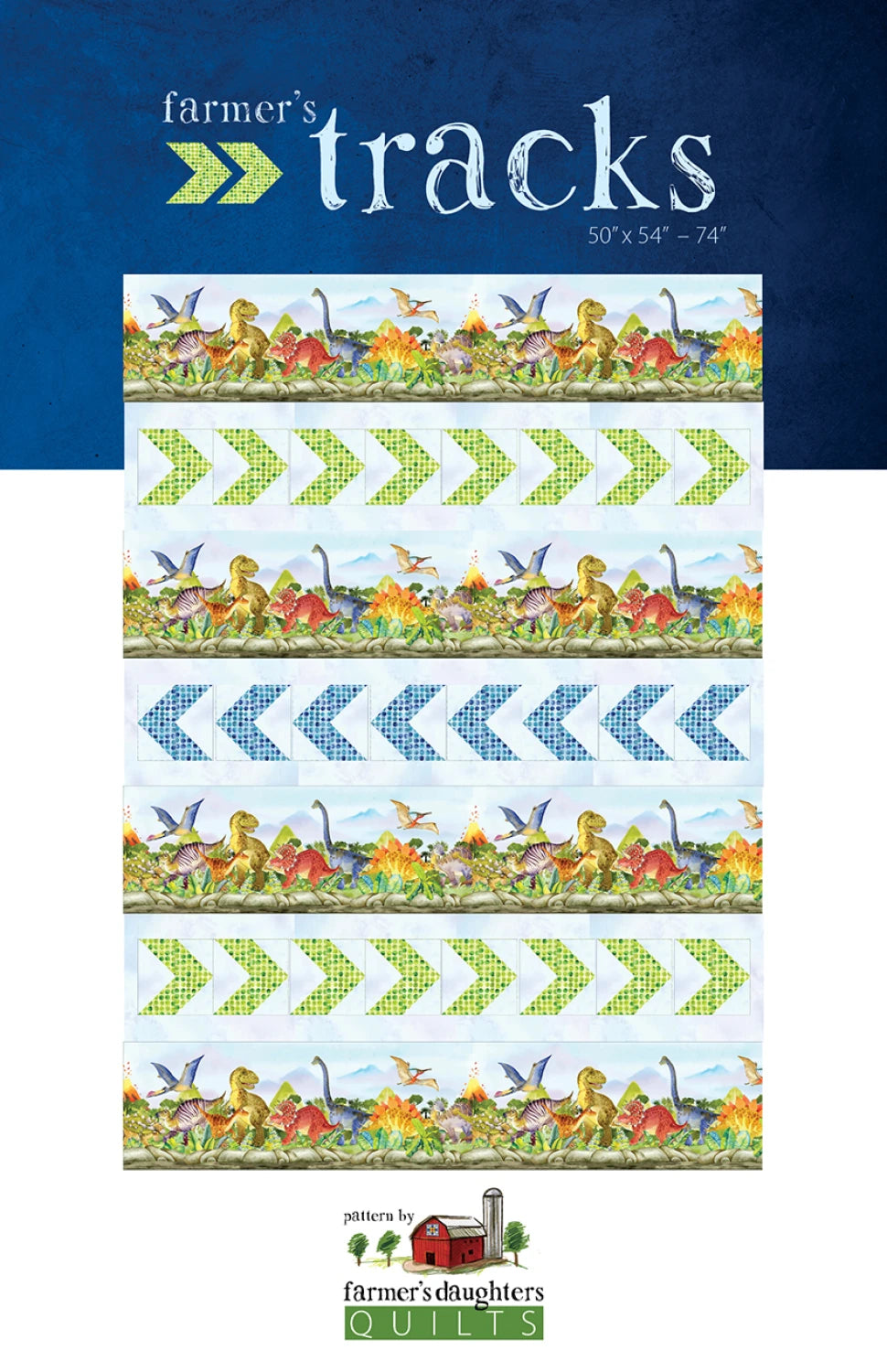 Farmer's Tracks Quilt Pattern - Farmer's Daughters