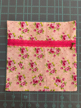 Load image into Gallery viewer, Vintage Roses Pink Handmade Zipper Bag - Cassy Raymond
