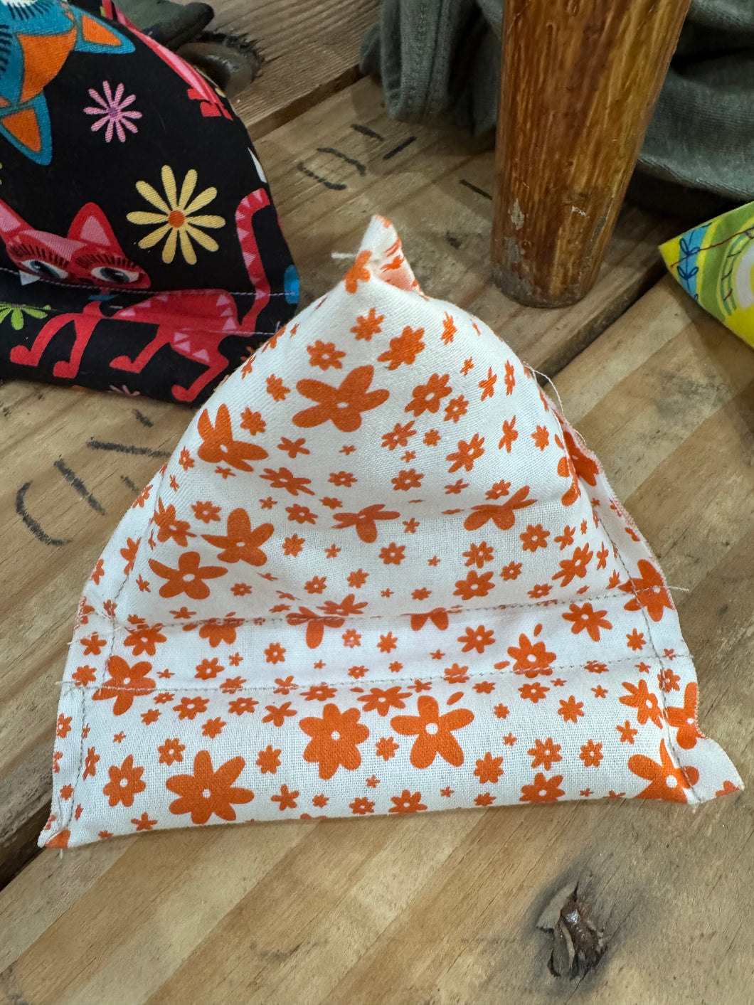 Orange Flowers Phone Stand - Cassy Raymond