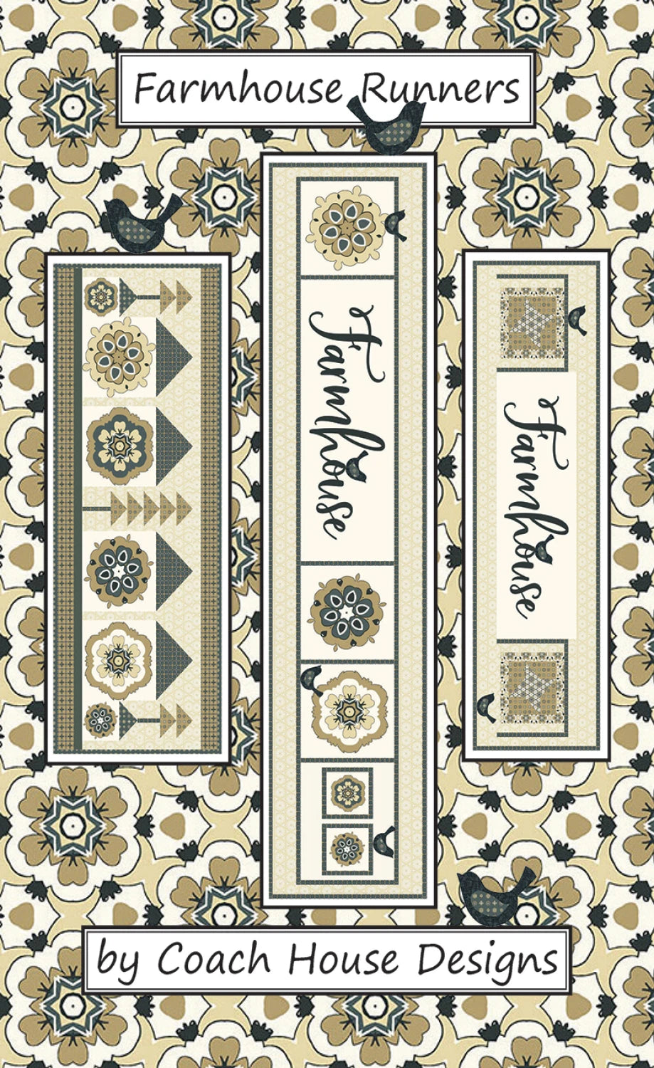 Farmhouse Runners Pattern - Coach House Designs