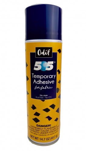 Odif 505 Temporary Fabric Adhesive Spray - 14.7oz
