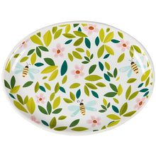 Load image into Gallery viewer, Flowers &amp; Bees Vanity Tray
