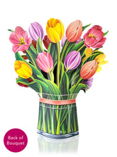 Load image into Gallery viewer, Fresh Cut Paper Bouquet - Festive Tulips
