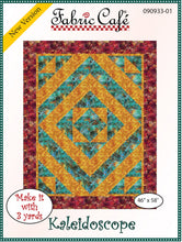 Load image into Gallery viewer, Kaleidoscope - Three Yard Quilt Pattern
