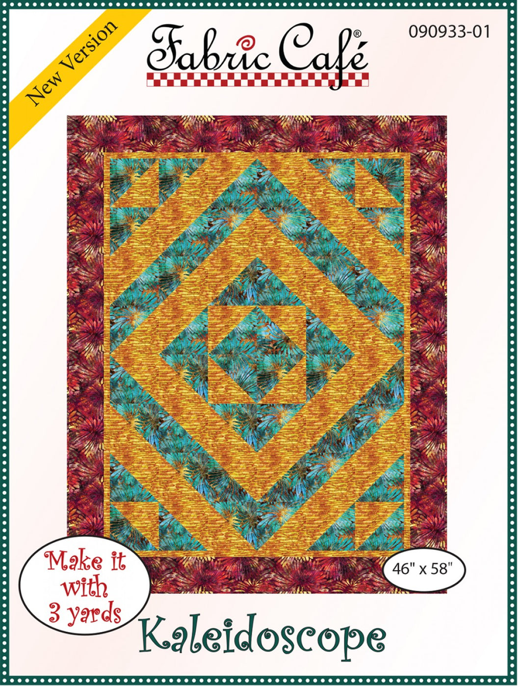 Kaleidoscope - Three Yard Quilt Pattern