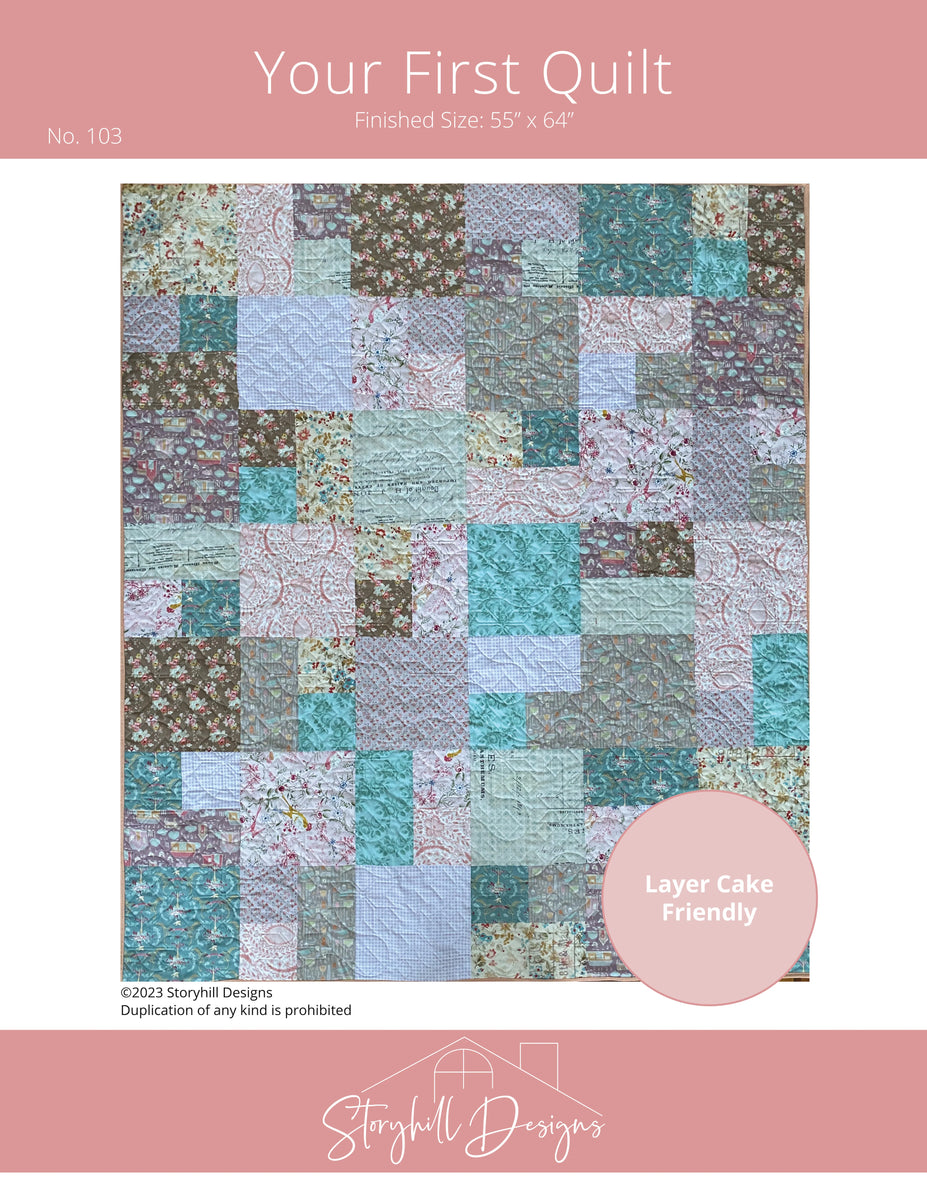 Your First Quilt Pattern - Storyhill Designs – Summit St Shop