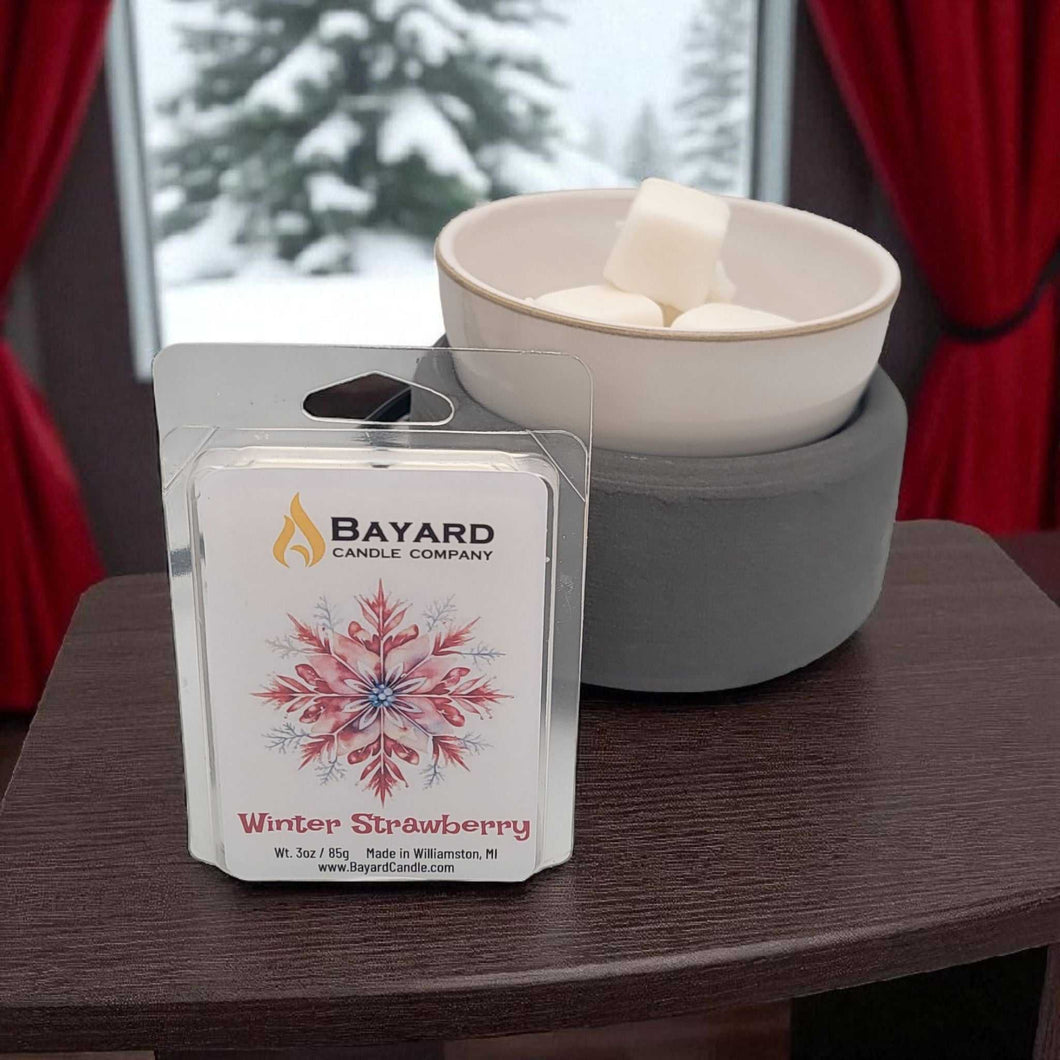 Winter Strawberry Wax Melt - Bayard Candle Company