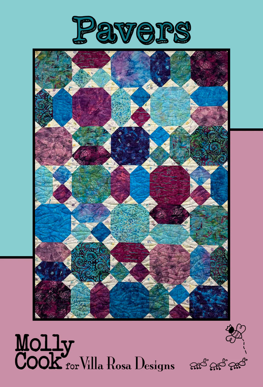 Pavers Quilt Pattern - Villa Rosa Design