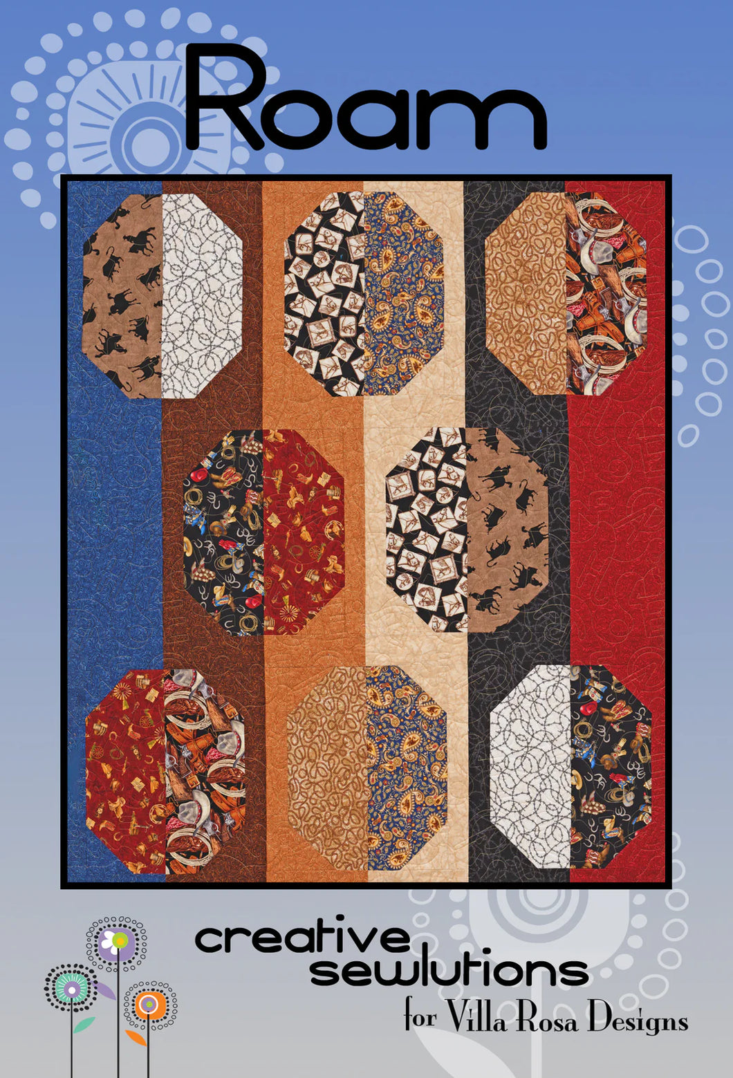 Roam Quilt Pattern - Villa Rosa Design