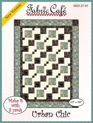 Urban Chic - Three Yard Quilt Pattern