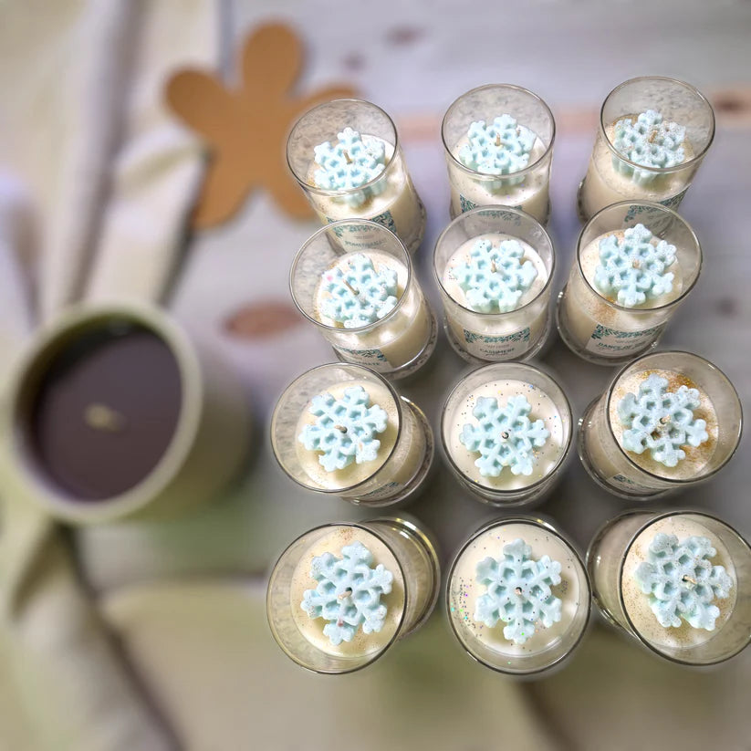 Juniper Snowflake Candle - Dressy Creations Fragrance Co