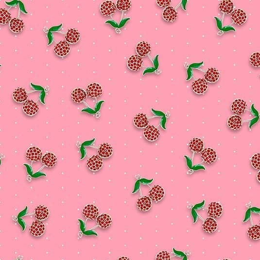 Pink Kitschy Cherries - I Heart Kitsch