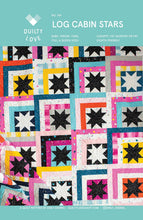 Load image into Gallery viewer, Log Cabin Stars Quilt Pattern - Quilty Love
