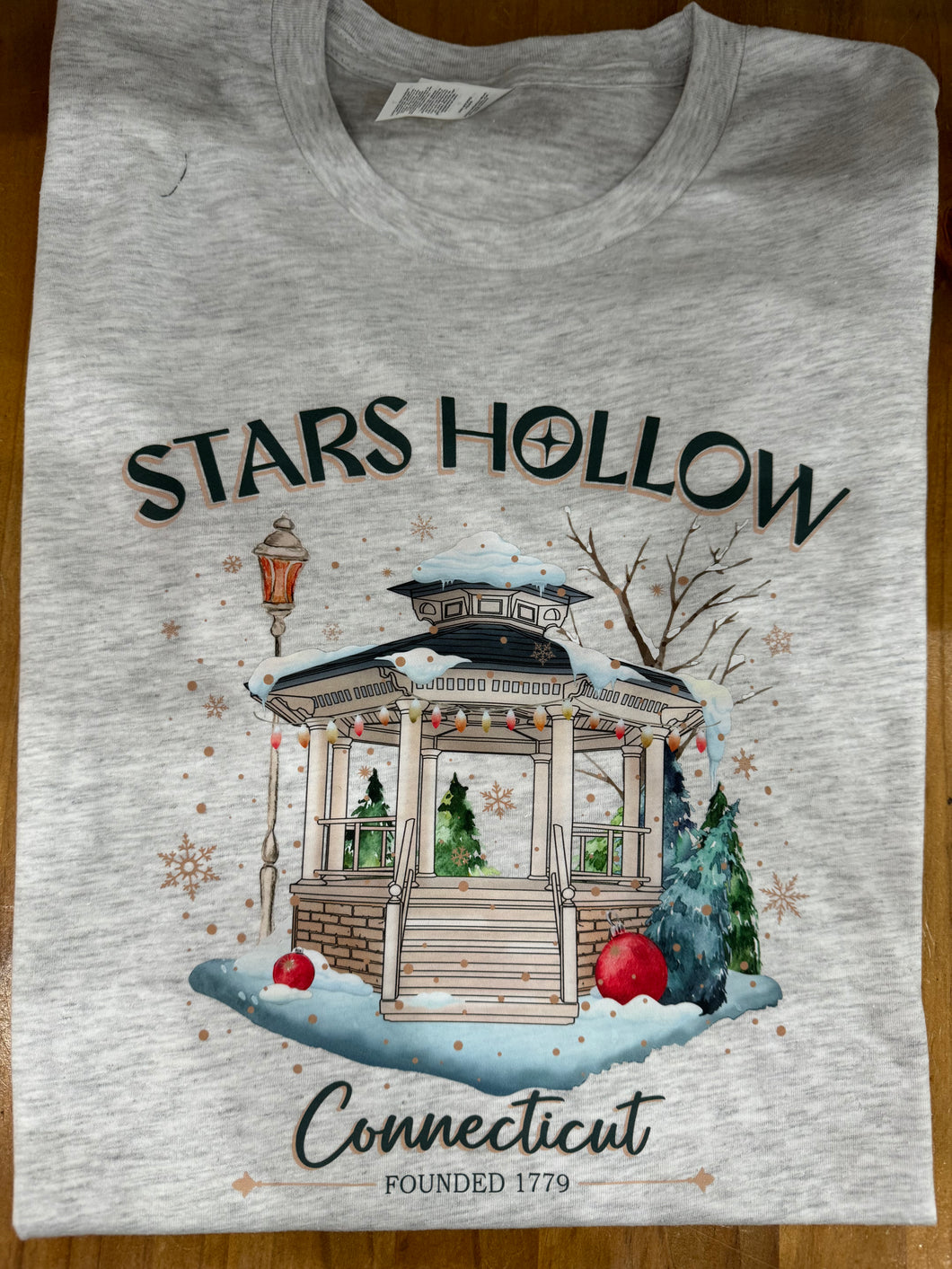 Christmas Stars Hollow T-Shirt