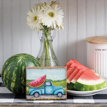 Load image into Gallery viewer, Watermelon Nice Melons Farm Block Sign
