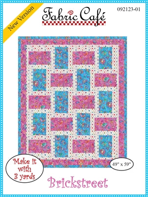 Brick Street - Three Yard Quilt Pattern